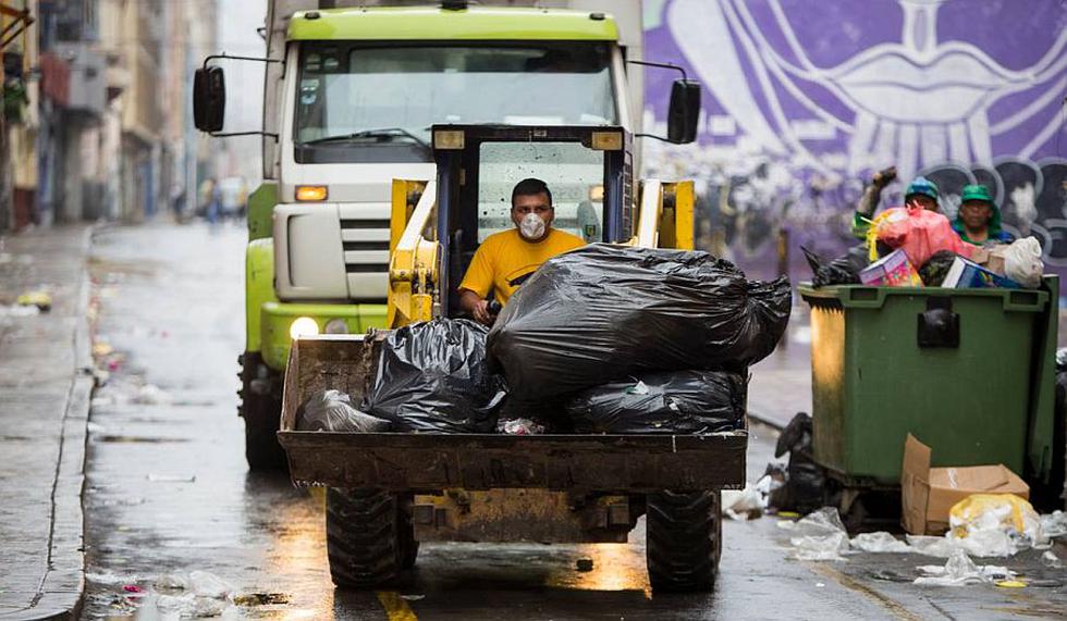 Cercado de Lima: Se recogieron 700 toneladas de residuos sólidos tras fiestas de Año Nuevo. (Municipalidad de Lima)