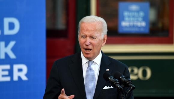 El gobernador de Florida se enfrenta a Joe Biden por la pandemia del coronavirus.  (Foto:  Nicholas Kamm / AFP)