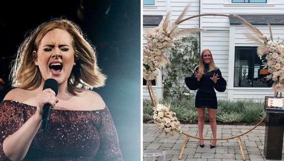 Adele vuelve a lucir un vestido de 2016 para enseñar su notable cambio físico. (Foto: @adele)