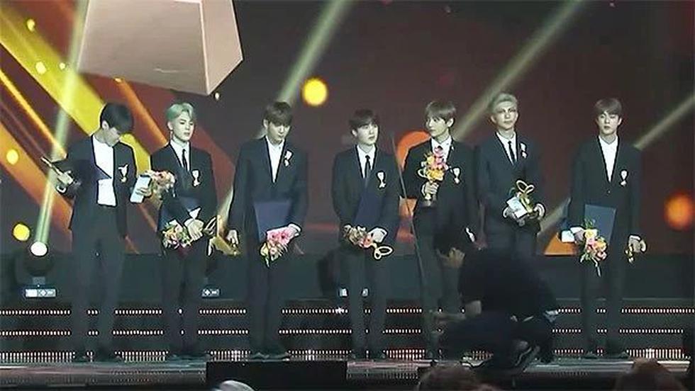 La agrupación recibió este premio por su contribución a la promoción de la cultura coreana y su alfabeto. (Foto: Captura de YouTube)