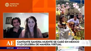 Sandra Muente contrajo matrimonio con productor musical Ricardo Núñez en México