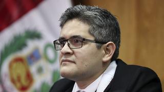 Fiscal José Pérez no se rectificará de cuestionamientos a Pedro Chávarry