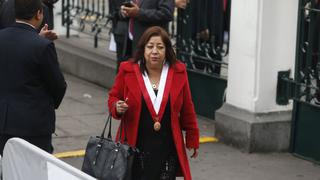 Recomiendan suspender 60 días a la congresista María Elena Foronda