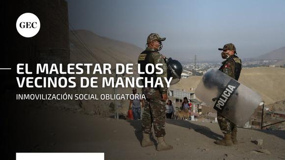 Curfew: residents of Manchay complain about the measure announced by Pedro Castillo