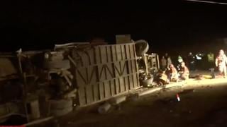 Tragedia de Pasamayo: Chofer de bus se sacrifica para salvar a más de 30 pasajeros al vaciarse los frenos