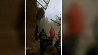 Dos niños mueren tras colapso de viviendas por lluvias en Huamachuco [VIDEO]