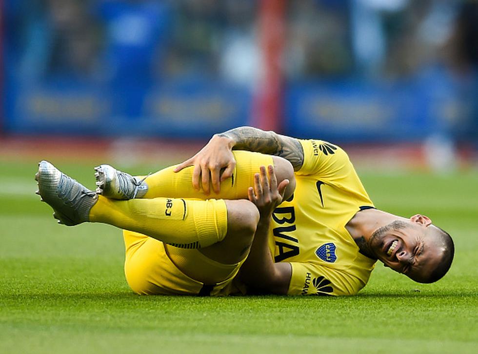 Darío Benedetto anotó un gol en la derrota de Boca contra Racing y salió lesionado minutos antes de que acabe el partido. (Getty Images)
