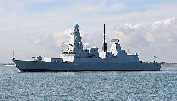 El HMS Dauntless es un Destructor tipo 45, lo último en tecnología bélica. (Internet)