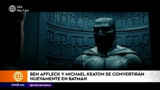 Ben Affleck interpretará a Batman una vez más en película de ‘The Flash’