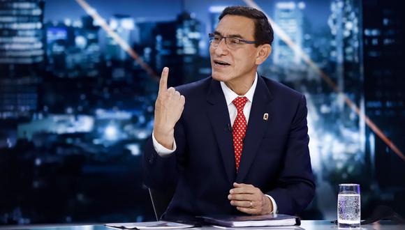 Martín Vizcarra tiene un nivel de aprobación del 54% a unos meses de dejar el cargo (Presidencia).