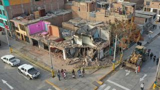 Villa El Salvador: reinician trabajos de refacción en casas afectadas por deflagración 