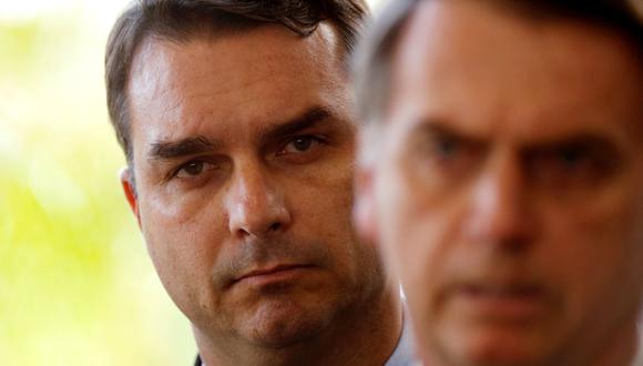 Hijo de Bolsonaro niega acusaciones de corrupción y denuncia “persecución” política. (Reuters)