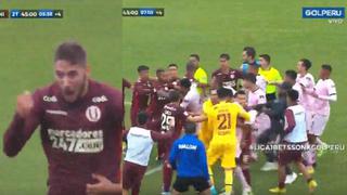 Universitario vs. Boys: Cantoro firmó el 1-0 en el final y el partido acabó en bronca [VIDEO]