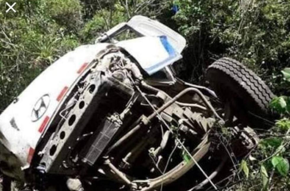 El accidente ocurrió en la vía Rodríguez de Mendoza, en la región Amazonas. (Walac Noticias)