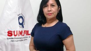 Abogada Flor Cruz Rodríguez asumió interinamente jefatura de la SUNAFIL