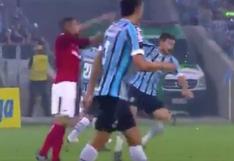 Internacional vs. Gremio: Guerrero se ofuscó y empujó a rival en final del Campeonato Gaúcho [VIDEO]