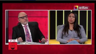 Congresista electa Zaira Arias de Perú Libre protagonizó fuerte discusión en vivo con Beto Ortiz