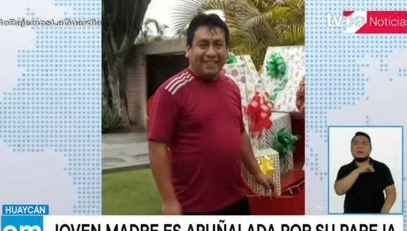 Joel Jesús Fernández Velásquez atacó a su pareja en una casa de Huaycán y la dejó en estado grave. (TV Perú)