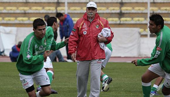 El ‘bigotón’ prepara duelo con Perú. (Reuters)