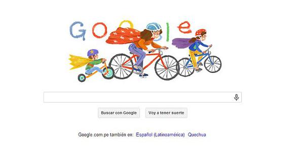 El doodle de Google por el Día de la Madre. (Captura de pantalla)