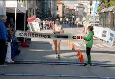 ¡Otro oro para Perú! Kimberly García ganó los 20 km de marcha del Gran Premio Cantones 2024