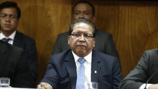 Junta de Fiscales Supremos respalda a Pablo Sánchez ante acusación en su contra