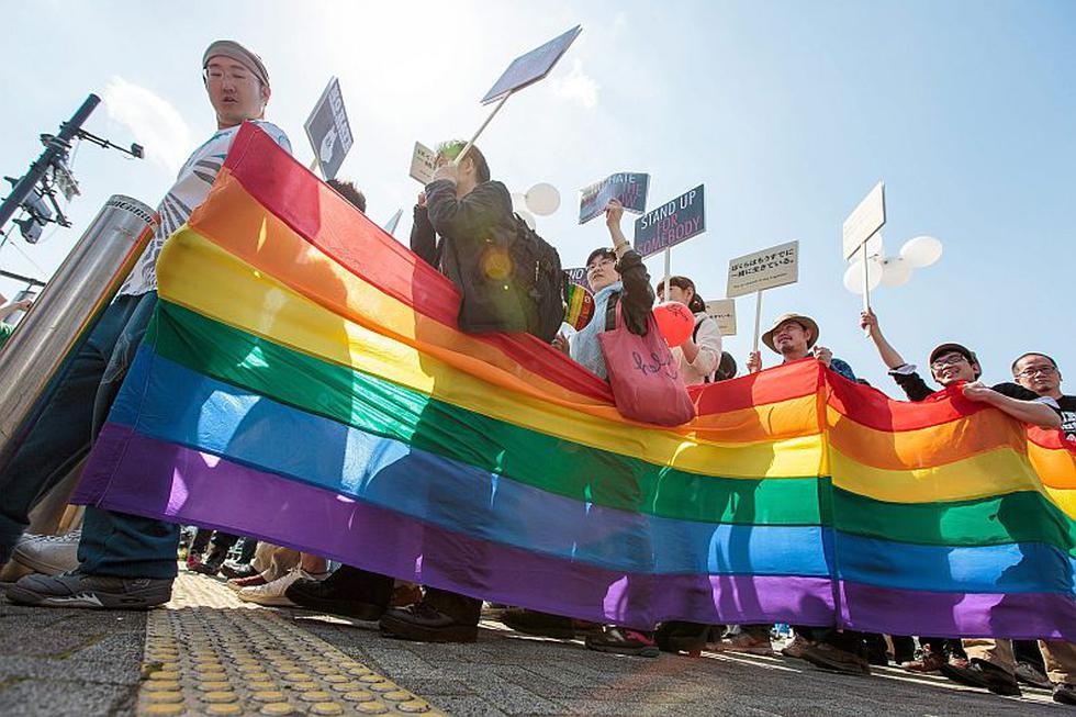 Reclamaron la legalización del matrimonio entre personas del mismo sexo. (EFE)