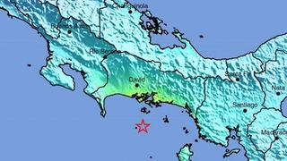 Fuerte de sismo de 5.8 grados remeció Costa Rica y Panamá