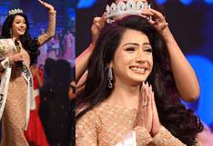 Nepal corona a una nueva reina de la belleza transgénero