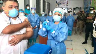 Lambayeque comenzó con la primera jornada de inmunización contra el COVID-19