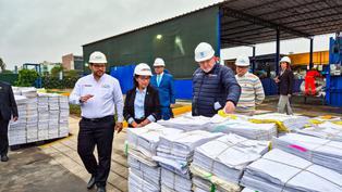 Surco: Planta de Reciclaje transformará más de 1,000 toneladas de documentación en cajas archiveras