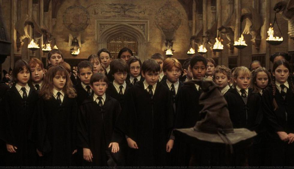 Elenco de 'Harry Potter y la Piedra FIlosofal', estrenada en 2001. (Warner Bros)