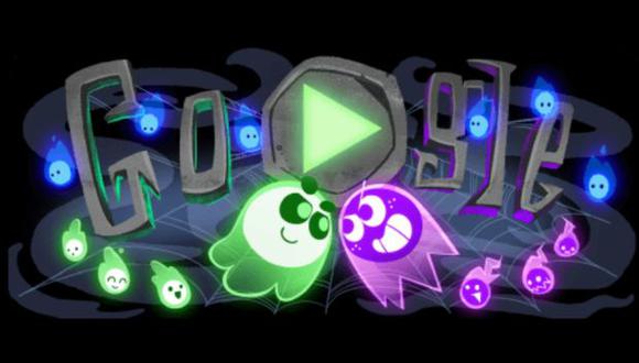 Google celebra el Halloween 2018 con el primer videojuego interactivo multijugador. (Foto: Google)