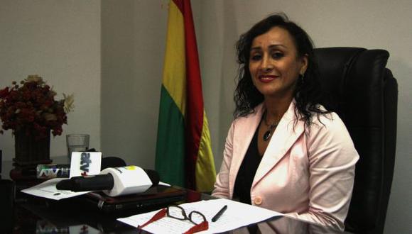 La senadora Doris Velarde afirmó que Belaunde Lossio es un soberbio porque no respeta las leyes. (Fabiola Valle/Perú21)