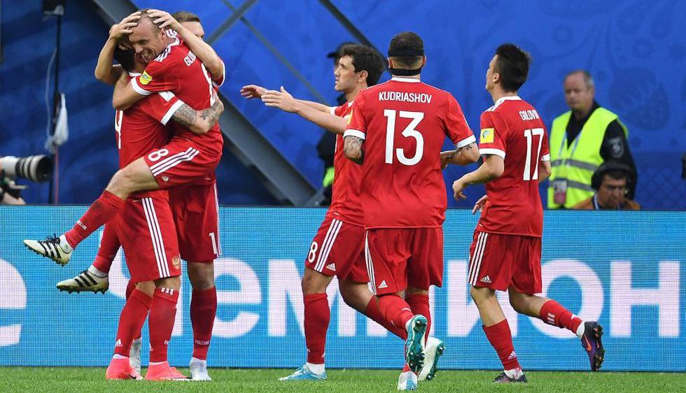Rusia enfrentó a Nueva Zelanda en el primer duelo del Grupo A de la Copa FIFA Confederaciones 2017. (AFP)