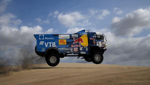 Andrey Karginov fue excluido del Dakar 2019 tras la quinta etapa. (Foto: AFP)