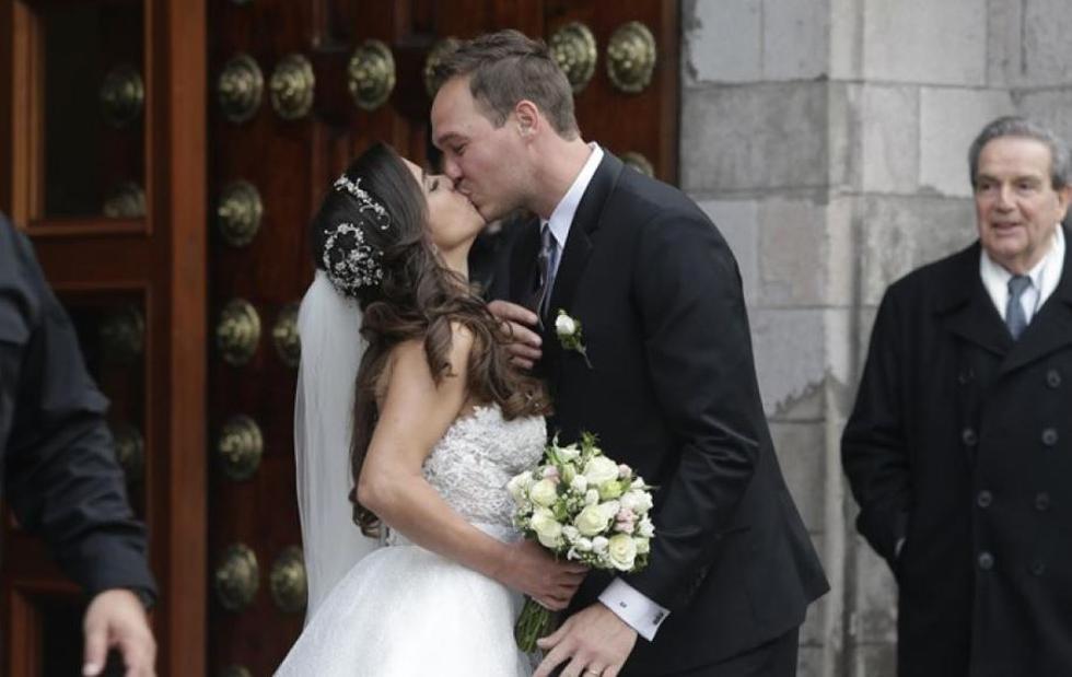 Vanessa y George se dieron el 'sí'. (Foto: Alonso Chero/El Comercio)