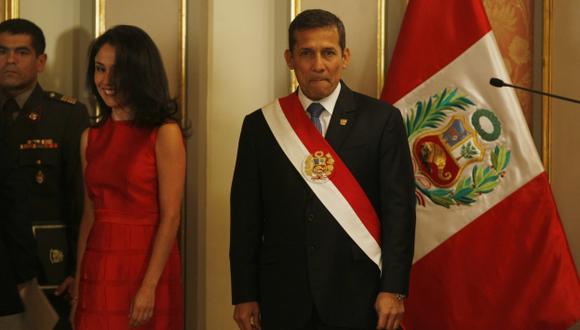 La ciudadanía cree que quien marca el camino de este gobierno es Nadine Heredia y no el presidente Humala. (Mario Zapata)