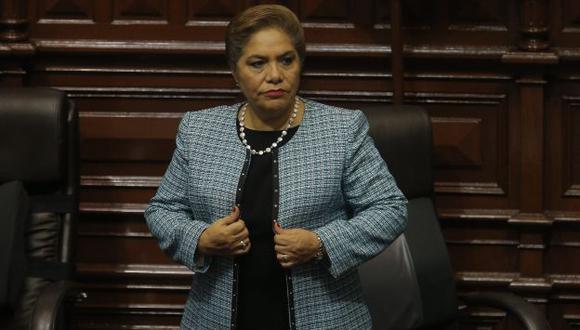 Luz Salgado destacó colaboración en discurso de cierre de legislatura. (USI)