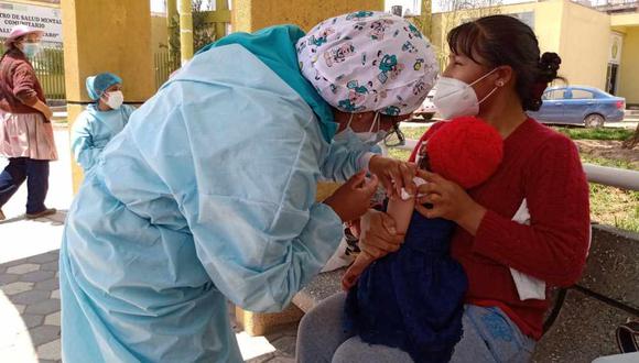 Junín: región distribuye 45 mil dosis de vacunas contra la difteria y el tétano (Foto: Diresa Junín)