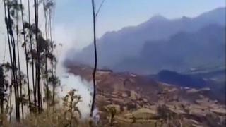 Incendios forestales en La Libertad, Puno y Huancavelica arrasaron cientos de hectáreas de terrenos