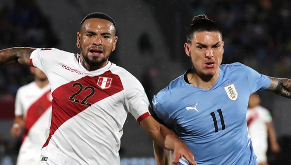 Conmebol compartió el video del VAR, por última jugada del Perú - Uruguay. (Foto: AFP)