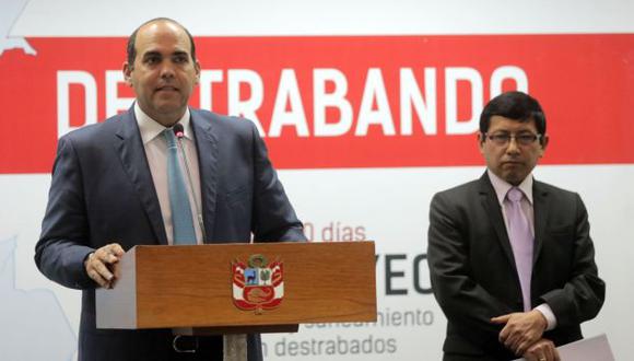 Fernando Zavala habló sobre las facultades legislativas. (Andina)