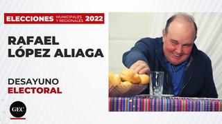 Elecciones 2022: Rafael López Aliaga participó en desayuno electoral en el Rímac