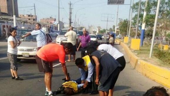 Rímac: Chofer irresponsable atropelló a dos inspectores de transporte. (Andina)