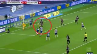 El mejor gol de la cuarentena: jugada ‘a lo Messi’ y definición de taco de André Silva en la Bundesliga