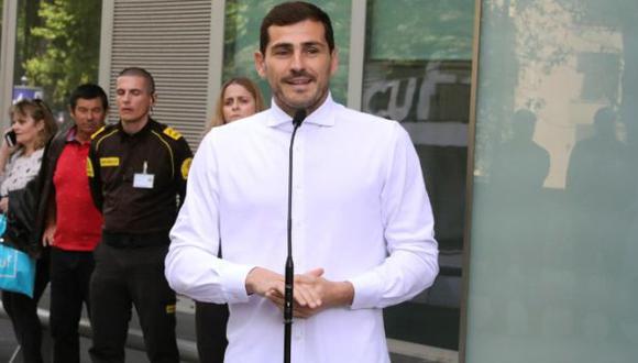 Iker Casillas sufrió un infarto el miércoles pasado y estuvo varios días en el hospital. (Foto: EFE)