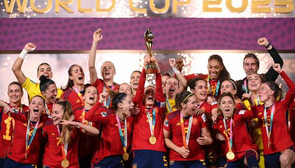 España ganó su primer Mundial de la historia (Foto: AFP).