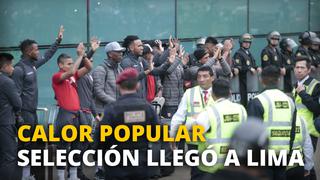 Selección peruana arribó a Lima con el subcampeonato de América bajo el brazo