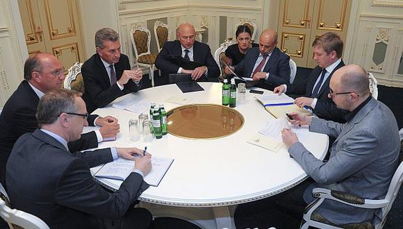 Fracasaron las negociaciones de última hora en Kiev, para solucionar la deuda de US$1,950 millones. (EFE)